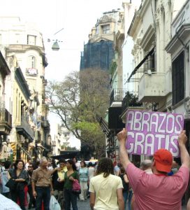 FreeHugs in San Telmo