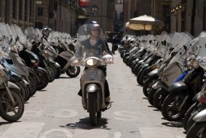 IR - Vespa Rider